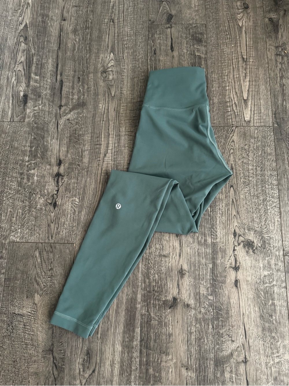 lululemon athletica Teal Green High-Rise Leggings